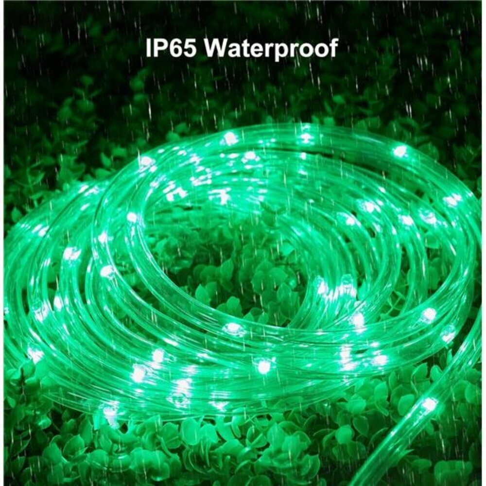 33ft Outdoor Rope Lights 24 Color Changing Waterproof LED String Lights Remote - Picture 4 of 7